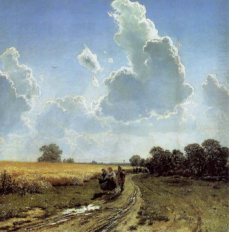 Midday in the Environs of Moscow, Ivan Shishkin